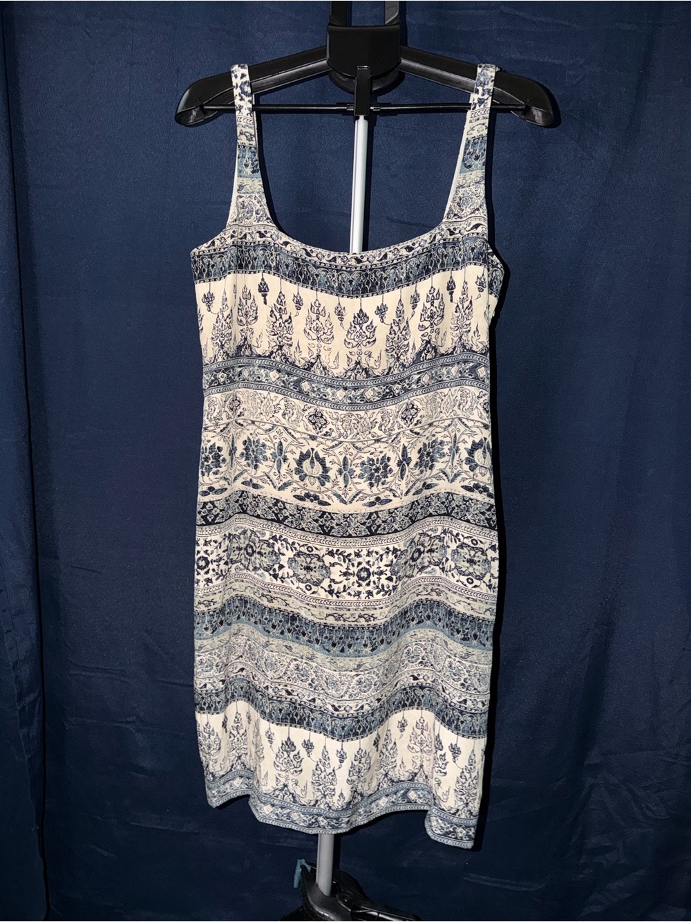 Anne Klein 100% Silk Sleeveless Dress – Women’s Size 12 (Large)